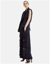 Cynthia Rowley - Oversized Double Breasted Vest