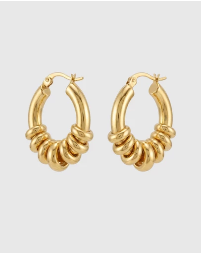 Miz Casa and Co - Liana Hoop Earrings