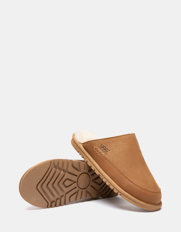 EVERAU - Australian Shepherd Ugg Frozark Slipper Cow Suede Upper House Shoes