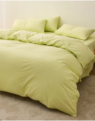 Sheet Society - Leo Washed Cotton Quilt Cover Set