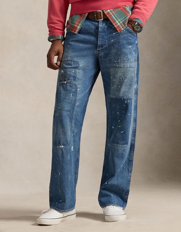 Polo Ralph Lauren - Relaxed Fit Distressed Carpenter Jeans