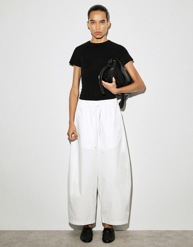 COS - Elasticated Barrel-Leg Trousers