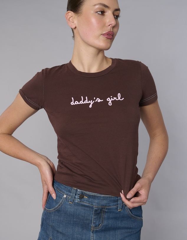 Love and Nostalgia - Daddy’S Girl Print Tee