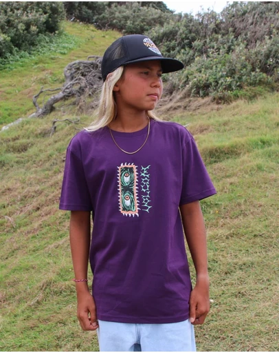 Volcom - Big Youth Eye Rust Loose Short Sleeve Tee
