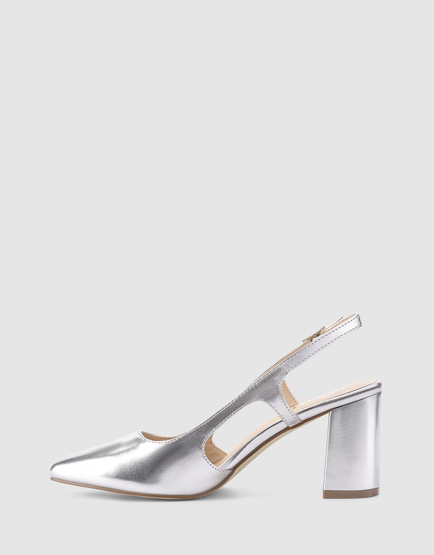 Verali - Enrique Sling Back Block Heels