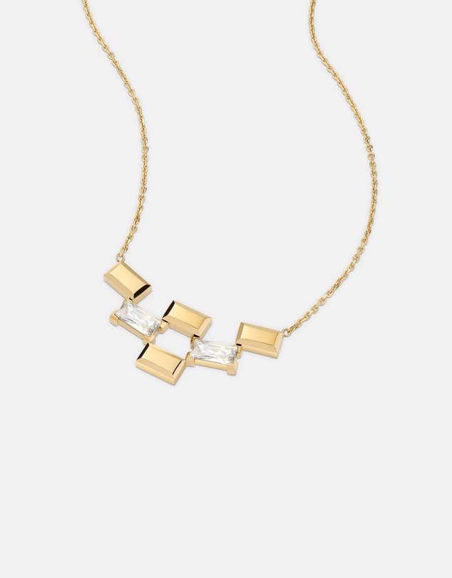 Daniel Wellington - Bric Necklace Crystal