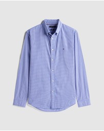 Tommy Hilfiger - Flex Poplin Micro Gingham Shirt