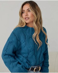 Esther & Co - Hadi Knit - Teal
