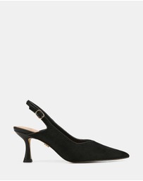 Wittner - Lilly Hair-on Leather Slingbacks
