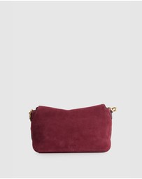 Evity - Clara Suede Leather Grab Bag