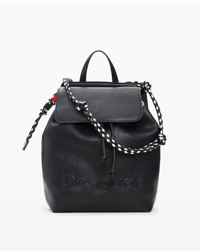 Desigual - Medium braided backpack