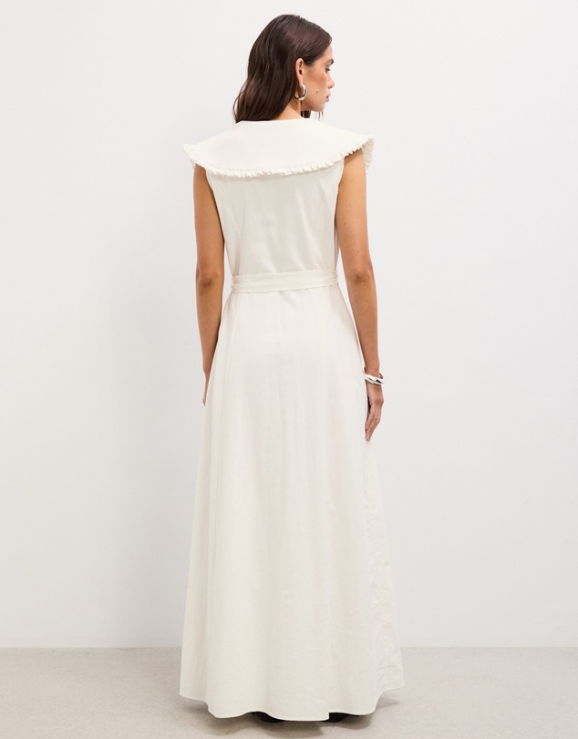 The Fated - Adela Collared Maxi Dress
