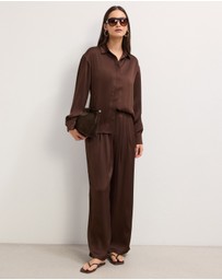 The Fated - Josephine Satin Shirt