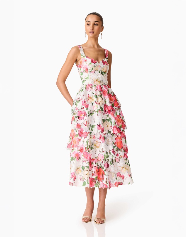 Elliatt - Roselle Frill Midi