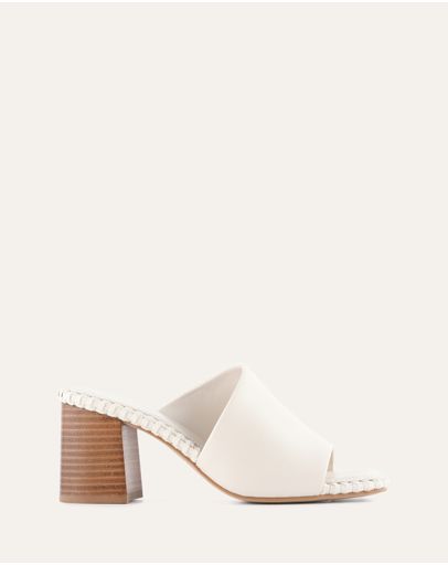 OFF WHITE LEATHER