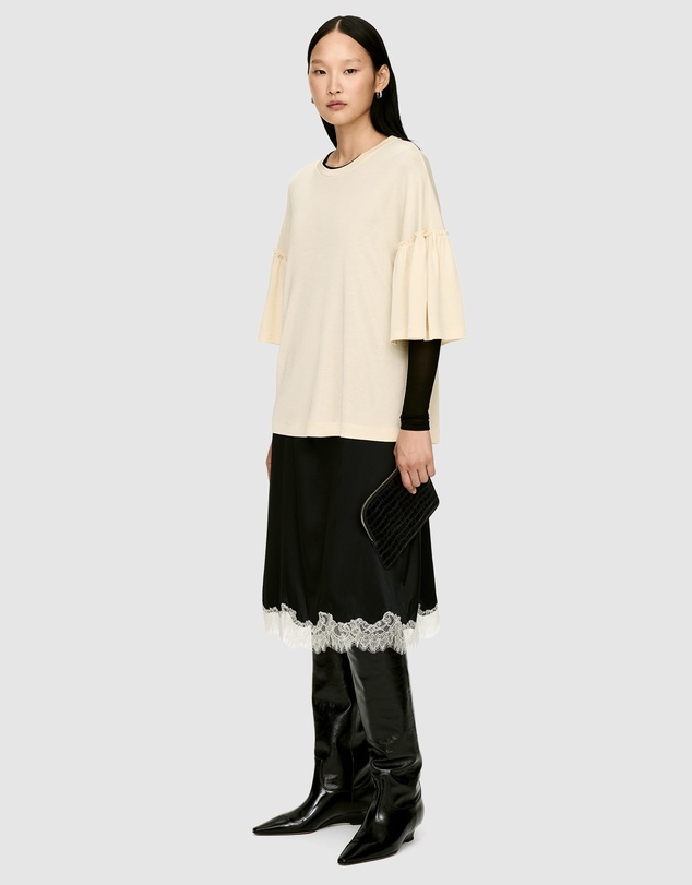 ARKET - Frill-Sleeve T-Shirt
