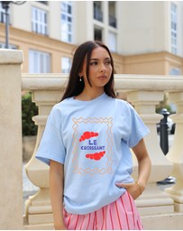 Vacancy Co - Le Croissant Tee