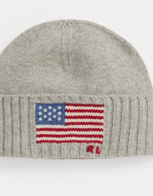 Polo Ralph Lauren - Flag-Intarsia Wool-Blend Beanie