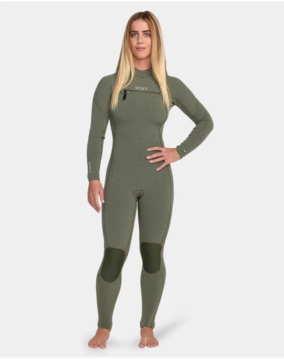 Roxy - Womens 3/2mm Elite Xtra Stretch Chest Zip Wetsuit