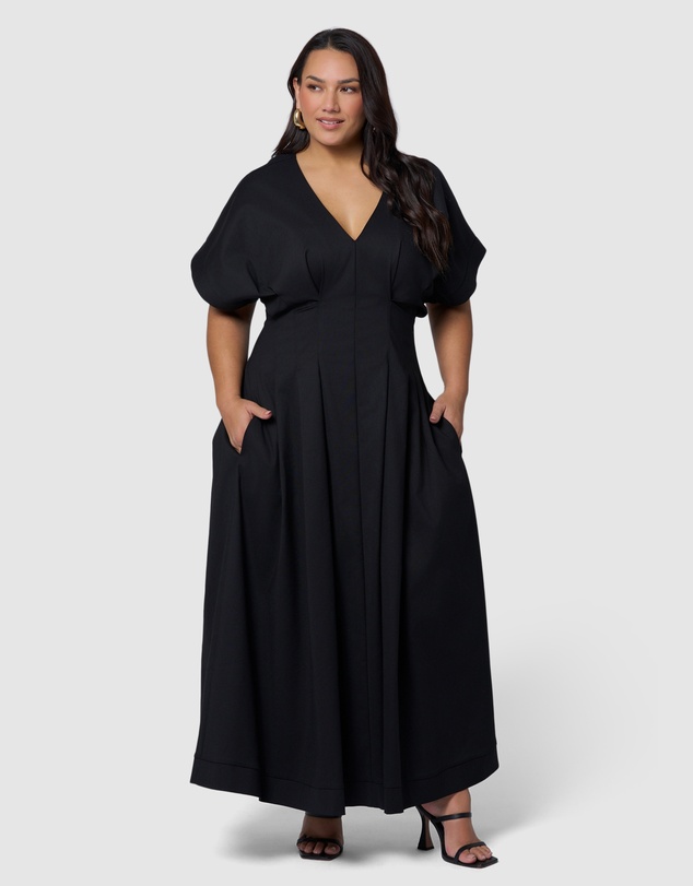 Pink Dusk by Curve Project - Magnetic Pull Maxi Dress