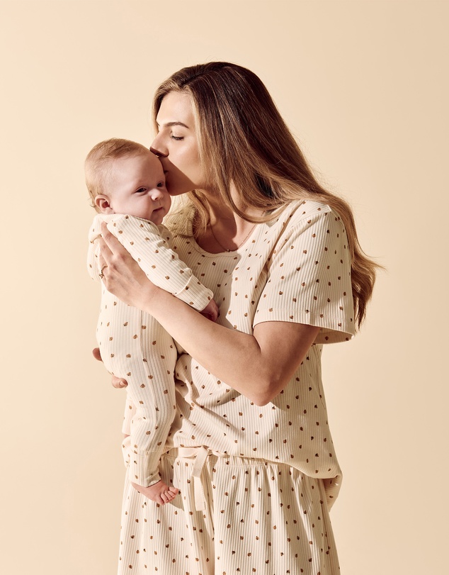 Wilson & Frenchy - Little Lady Bugs Organic Zipsuit With Feet - Babies
