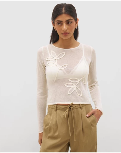 MON RENN - Yasmin Knit Top