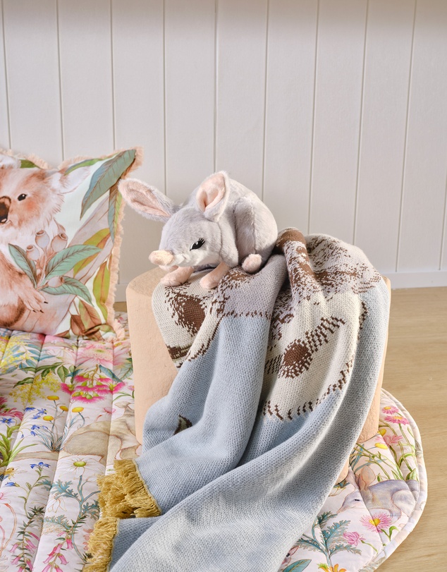 Linen House Kids - Bonnie Bilby Novelty Cushion