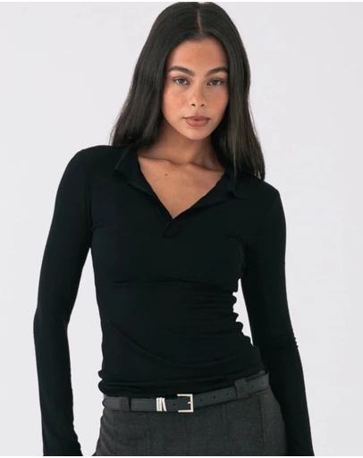 Style Addict - Monica Collar Top