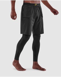 SKINS - SKINS Compression Men's Series-5 Activewear Long Tight T&R Black
