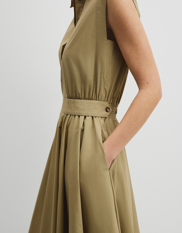 Country Road - Australian Cotton Fit-and-flare Midi Dress