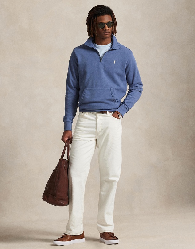 Polo Ralph Lauren - Loopback Fleece Quarter-Zip Sweatshirt