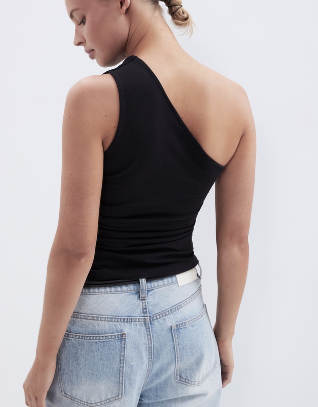 UNISON - Aus Cotton One Shoulder Top