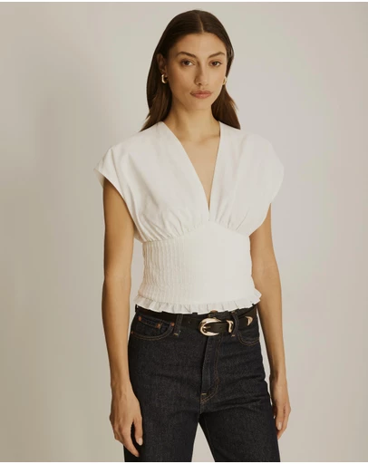 Atmos&Here - Zara Pleated Top