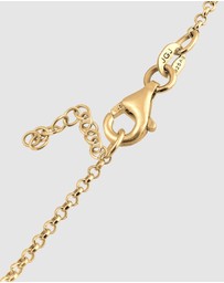 Elli Jewelry - Bracelet Pearl Wedding Charm 925 Sterling Silver Gold-Plated