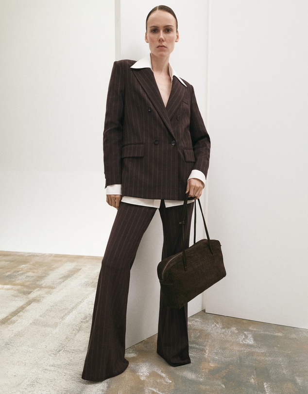M.N.G - Pinstripe Suit Trousers