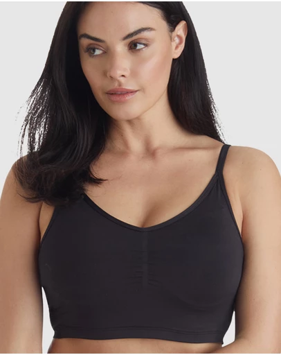 Naomi & Nicole - No 'Side Show' Crop Top Style Shapewear Bralette
