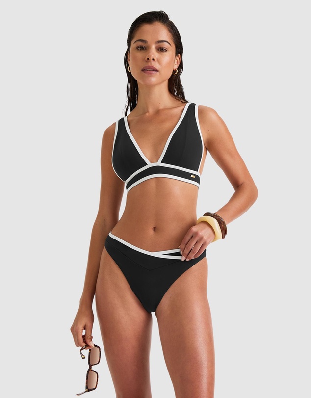 TALA - Contrast Plunge Bikini Top