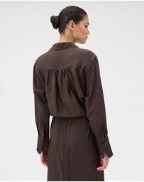 Oroton - Half Placket Zip Shirt
