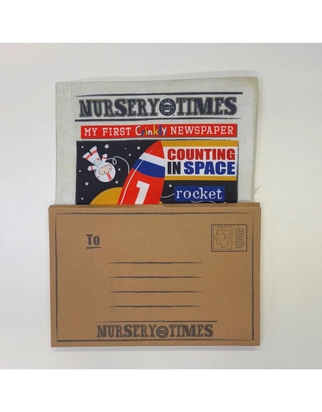 Jo and Nics Crinkly Cloth Books - Space Count