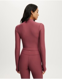 Cotton On Body Active - Active Fleece Lined Cropped Jacket