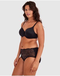 Bras N Things - Audrey Full Brief - Black