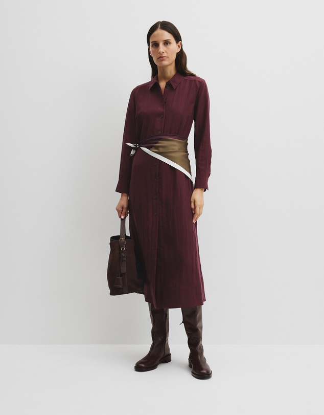 Country Road - Silk Block Scarf