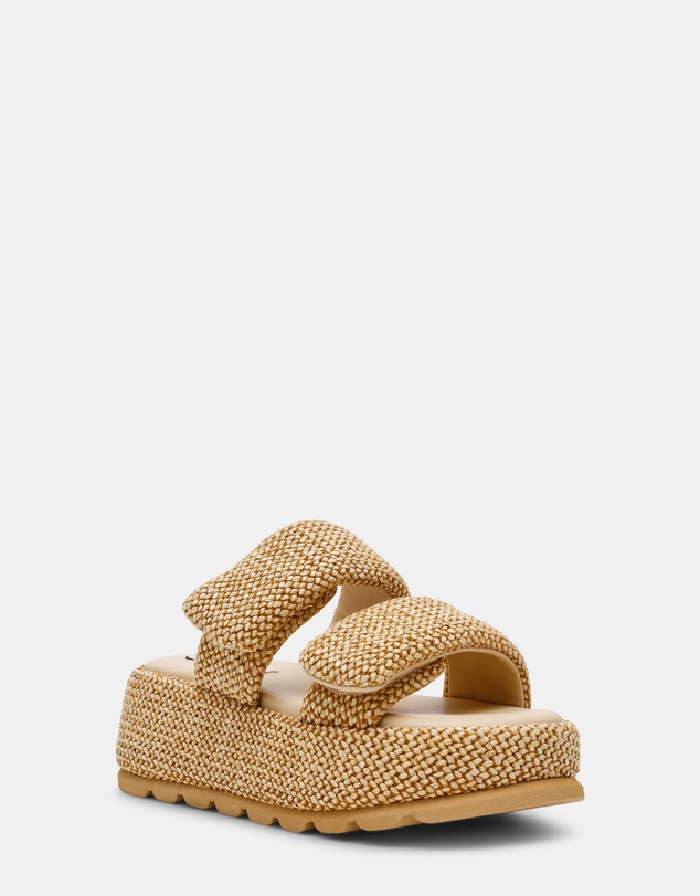 Steve Madden - Tokiyo-Raf Natural Raffia Sandals