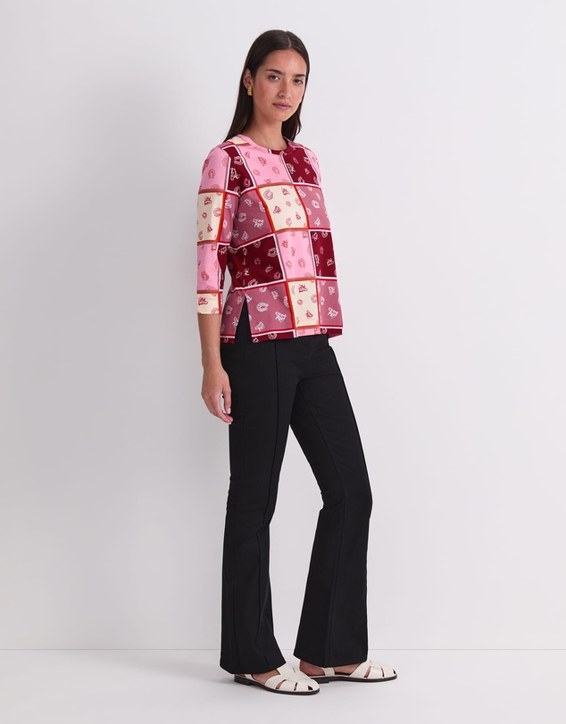 Sportscraft - Horse Print Mercerized Tee
