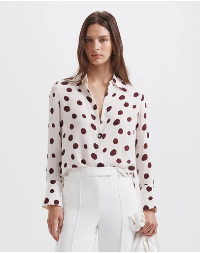 SABA - Dolcetto Silk Long Sleeve Shirt