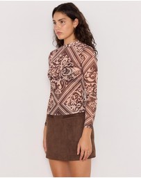 MINKPINK - Lumi Mesh Top