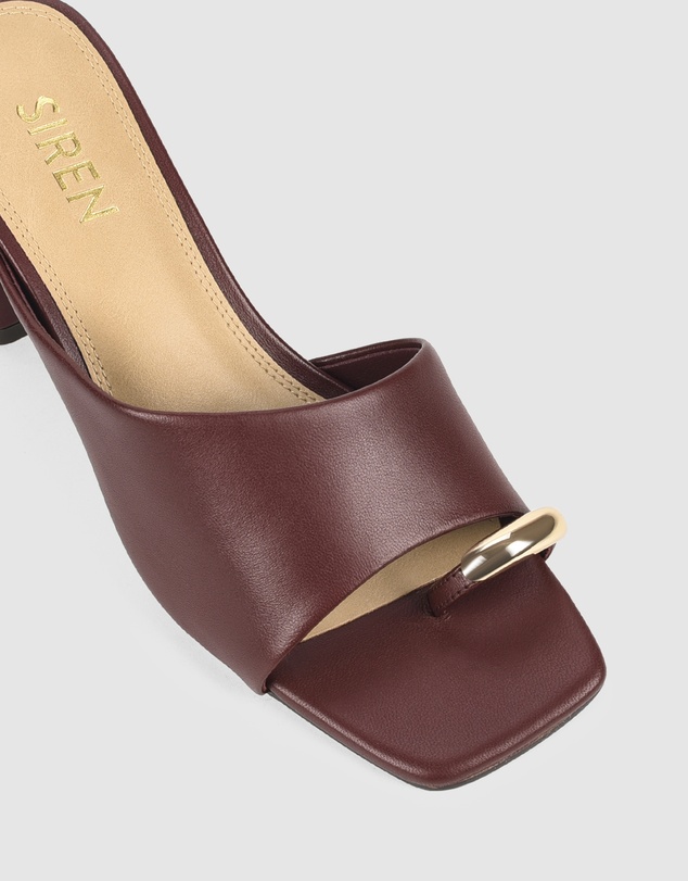 Siren - Stanton Block Heel Mules