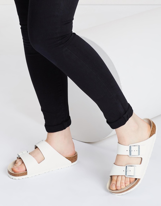 Birkenstock - Unisex Arizona Smooth Leather Regular Sandals