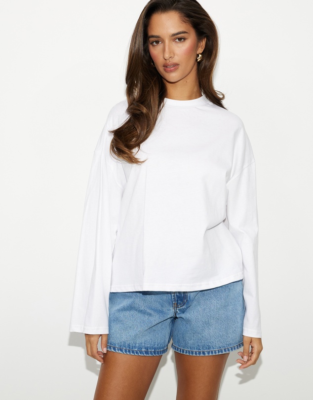 Dazie - Alana Oversized Long Sleeve Top