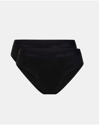 Modibodi - Teen Hipster Bikini 2 Pack Period Underwear Kit Moderate Absorbency